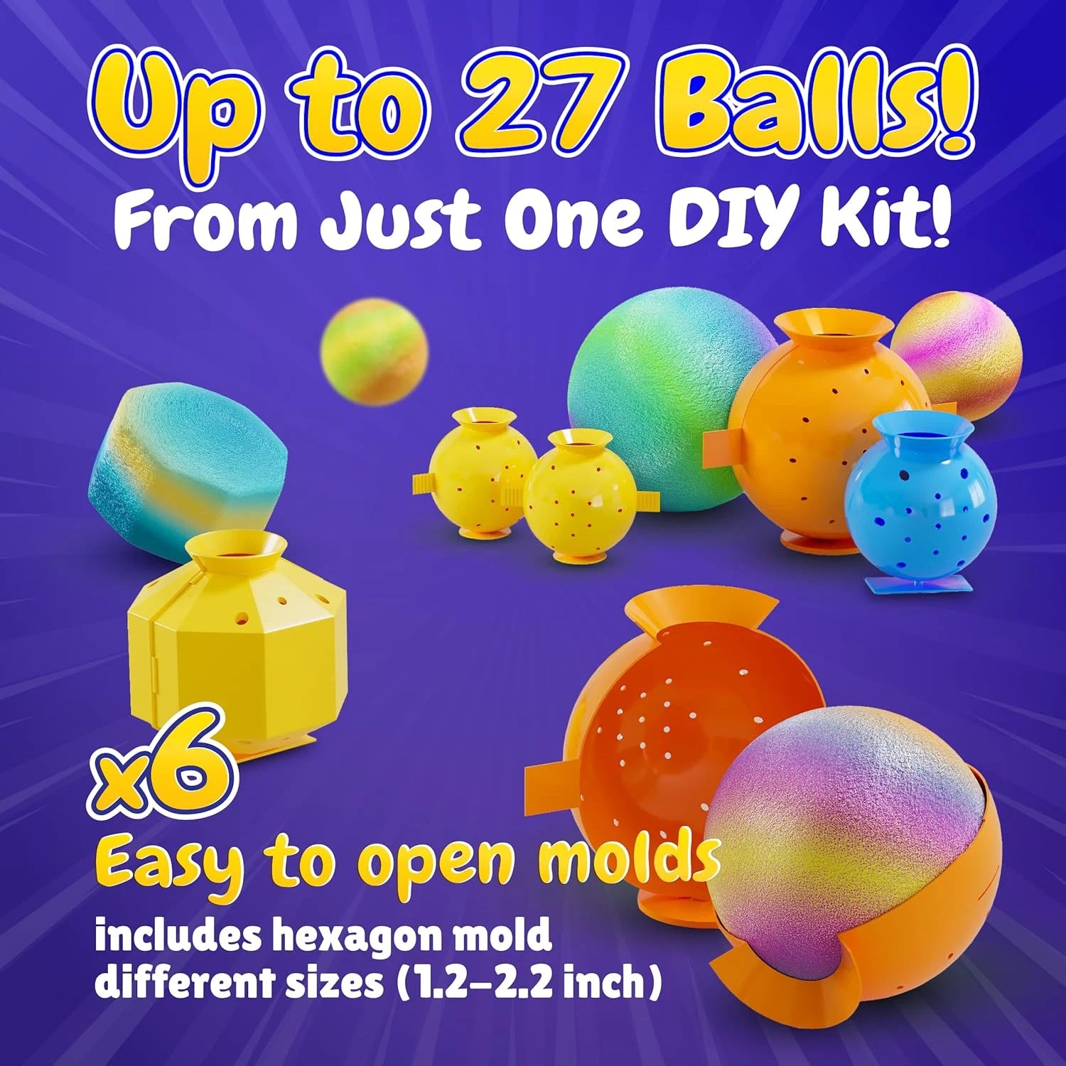 Create Your Own Bouncy Balls Kit – Creative Activity for Kids