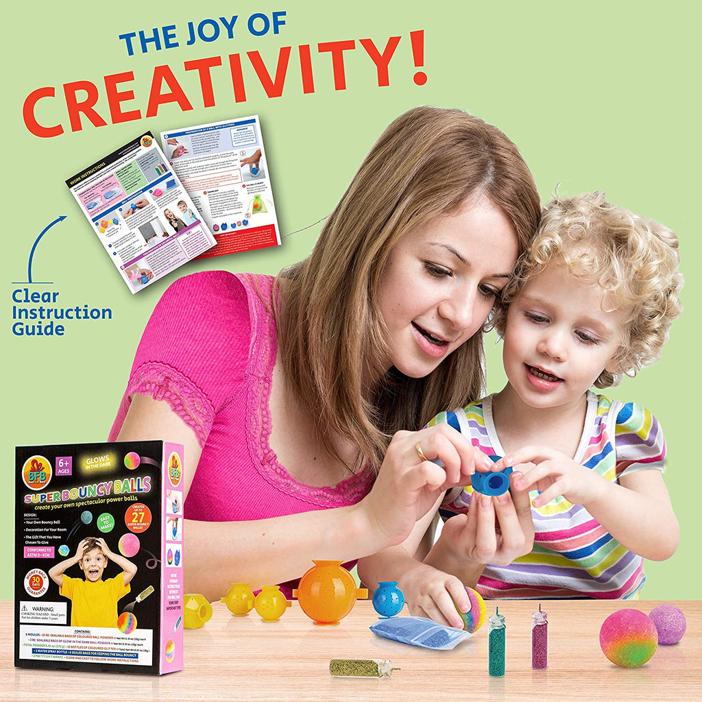 Create Your Own Bouncy Balls Kit – Creative Activity for Kids