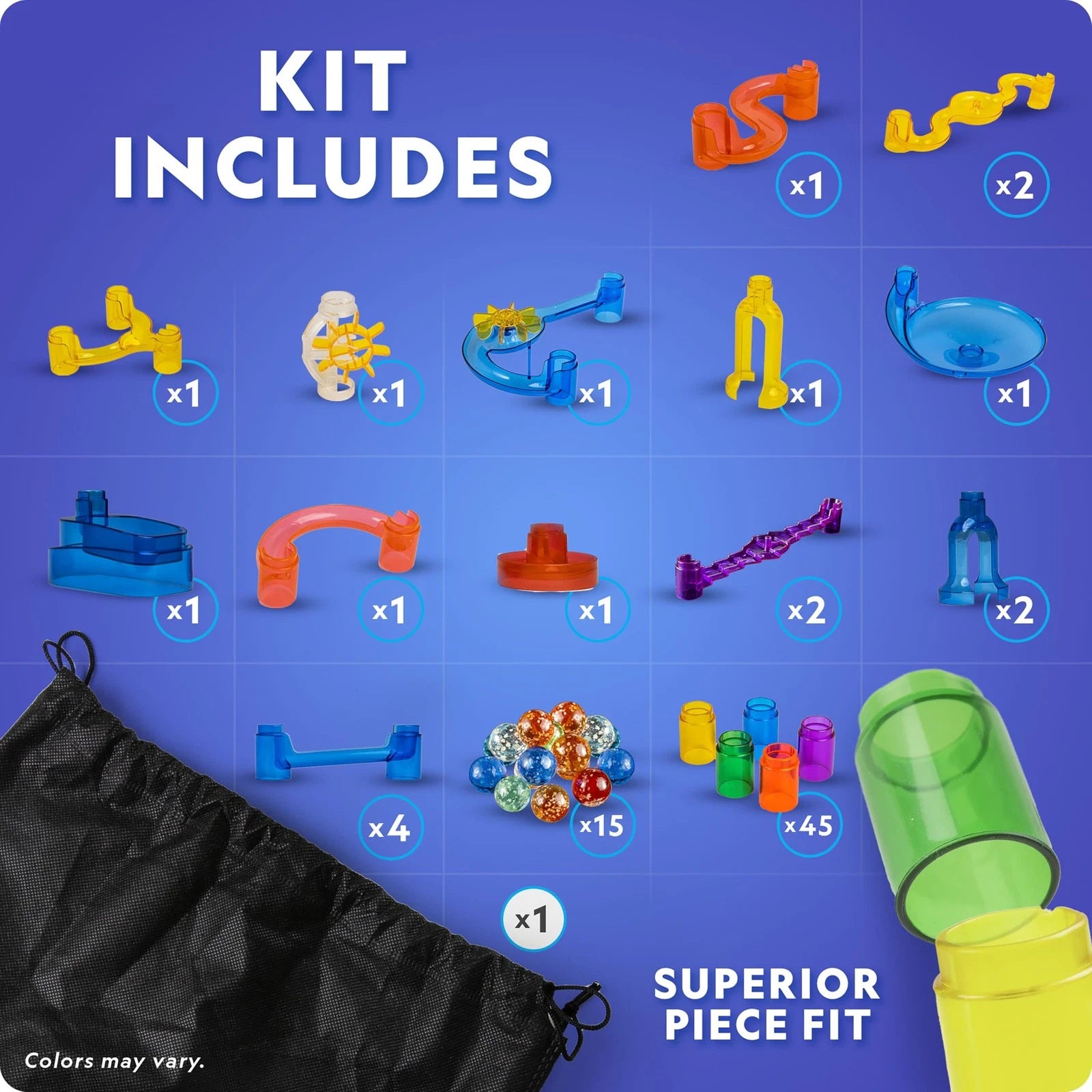 National Geographic Glow-in-the-Dark Marble Run