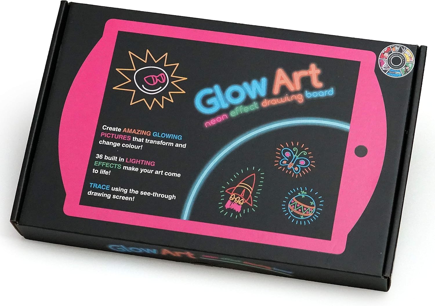 Magic Neon Glow Drawing Board